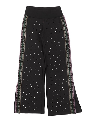 PHILIPP PLEIN Casual pants Black 95% Cotton, 5% Elastane