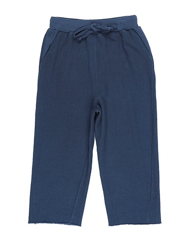 FIORILE Casual trouser Navy blue 100% Cotton