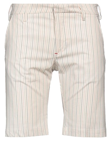 COROGLIO by ENTRE AMIS Shorts & Bermuda Ivory 73% Cotton, 24% Linen, 3% Elastane