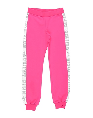 PHILIPP PLEIN Casual trouser Fuchsia 95% Cotton, 5% Elastane