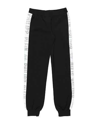 PHILIPP PLEIN Pantalone Nero 95% Cotone, 5% Elastan