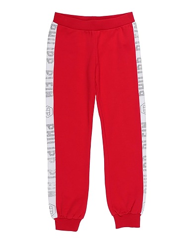 PHILIPP PLEIN Casual pants Red 95% Cotton, 5% Elastane