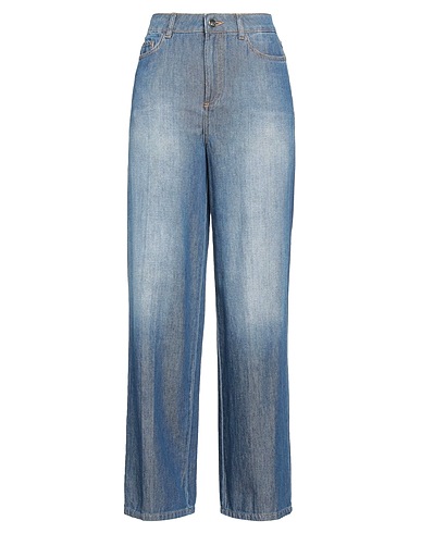 KAOS JEANS Denim trousers Blue 100% Cotton