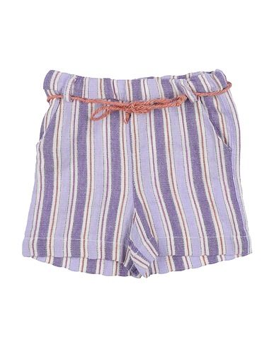 OLIVE by SISCO Shorts & Bermuda Lilac 45% Viscose, 30% Linen, 18% Polyamide, 5% Cotton, 2% Polyester