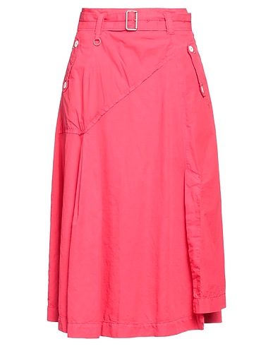 HIGH Midi skirt Coral 71% Cotton, 29% Linen