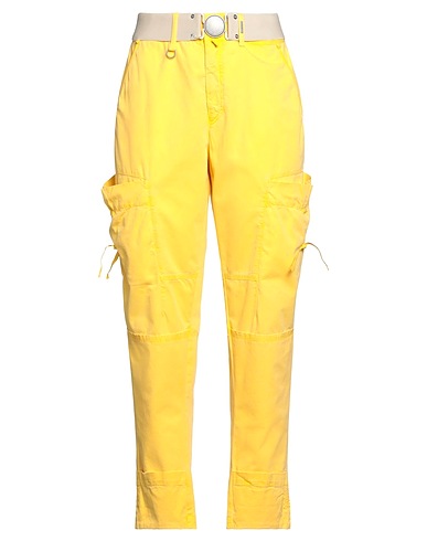 HIGH Cargo Giallo 87% Cotone, 11% Lino, 2% Elastan