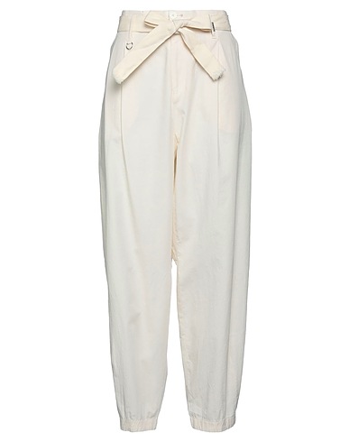 HIGH Casual pants Beige 100% Cotton