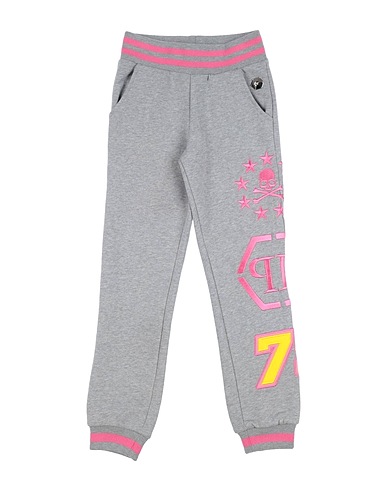 PHILIPP PLEIN Casual trouser Grey 100% Cotton