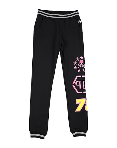PHILIPP PLEIN Pantalone Nero 100% Cotone
