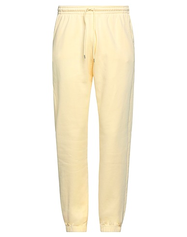 COLORFUL STANDARD Pantalon Jaune pastel 100% Coton