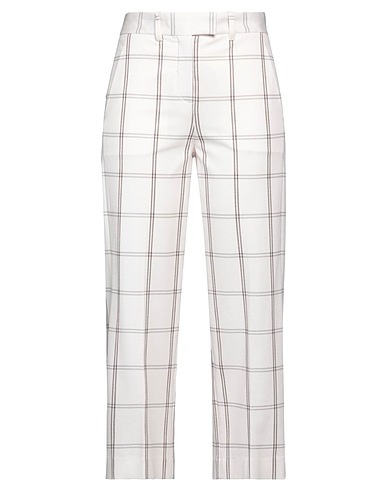 CIRCOLO 1901 Casual pants Brown 96% Cotton, 4% Elastane