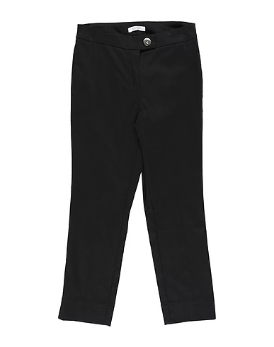 LIU •JO Casual trouser Black 96% Cotton, 4% Elastane
