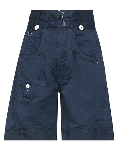HIGH Shorts & Bermuda Midnight blue 55% Hemp, 45% Cotton, Cupro