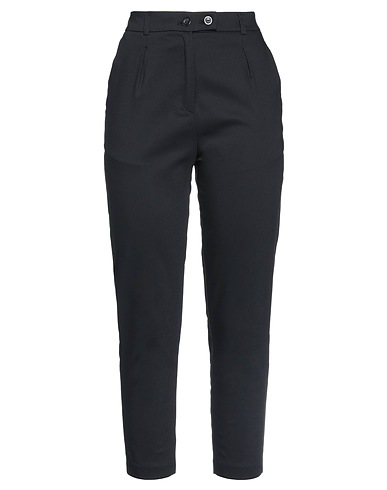 ALESSIA SANTI Casual trouser Black 57% Cotton, 36% Polyamide, 7% Elastane