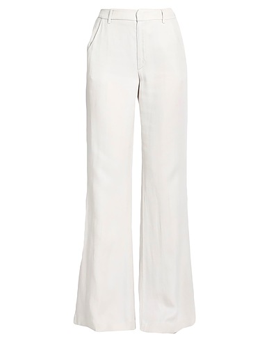 DONDUP クラシックパンツ ライトグレー テンセル 75% / リネン 25%