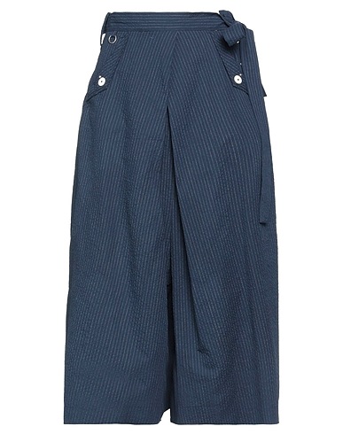 HIGH Casual pants Navy 92% Cotton, 7% Nylon, 1% Elastane