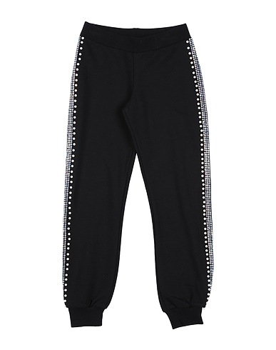 PHILIPP PLEIN Casual pants Black 95% Cotton, 5% Elastane