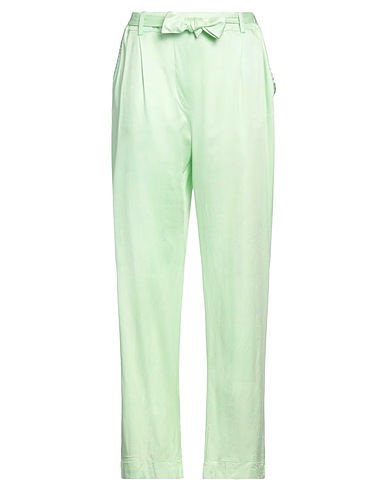 GAëLLE Paris Casual trouser Light green 53% Cotton, 42% Viscose, 5% Elastane