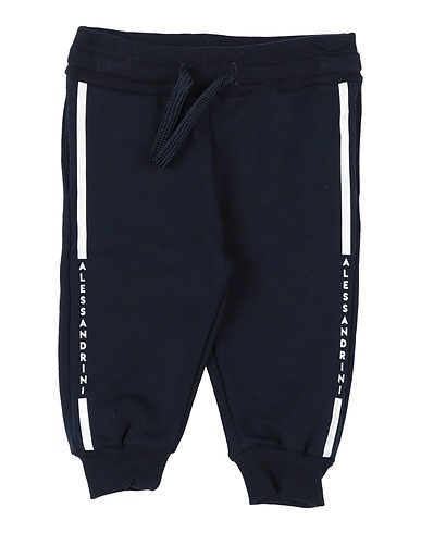 DANIELE ALESSANDRINI Casual trouser Midnight blue 96% Cotton, 4% Elastane