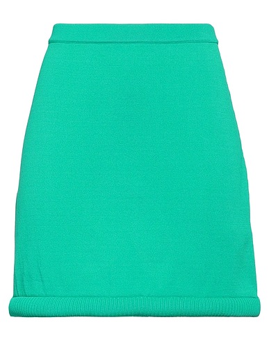 FEDERICA TOSI Mini skirt Green 65% Viscose, 35% Polyamide