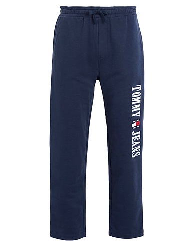 TOMMY JEANS Hosen Marineblau 100% Baumwolle