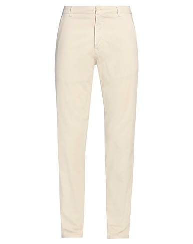 ASPESI Casual trouser Ivory 98% Cotton, 2% Elastane