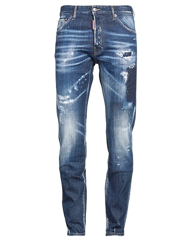 DSQUARED2 Denim trousers Blue 98% Cotton, 2% Elastane