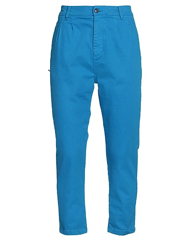 IMPERIAL Denim trousers Azure 97% Cotton, 3% Elastane