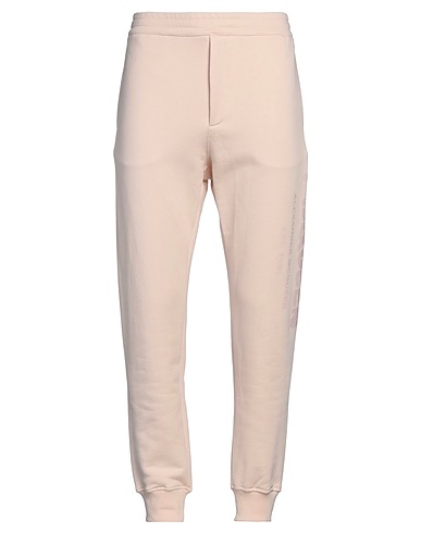 MCQUEEN Pantalone Cipria 100% Cotone