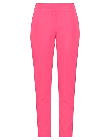 MEM.JS Casual trouser Fuchsia 88% Polyester, 12% Elastane