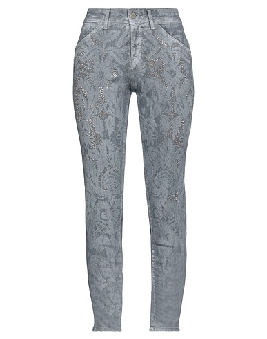 MARANI JEANS Denim pants Grey 92% Cotton, 6% Polyester, 2% Elastane