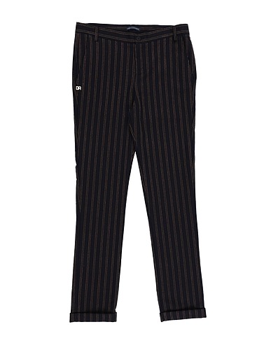 DANIELE ALESSANDRINI Pantalone Blu notte 49% Cotone, 31% Lana, 12% Poliammide, 8% Acrilico