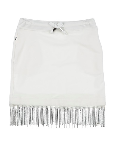 JIJIL JOLIE Jupe Blanc 94% Coton, 6% Élasthanne