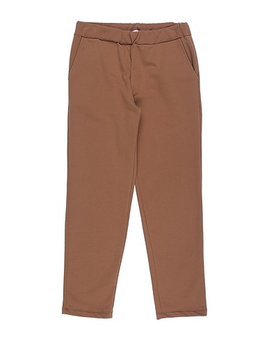 VICOLO Casual trouser GIRL Camel 95% Cotton, 5% Lycra®