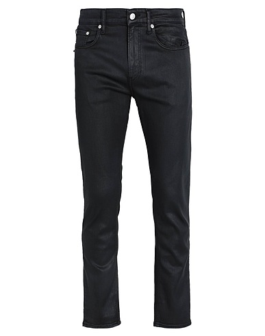 CALVIN KLEIN JEANS Denim trousers Black 89% Cotton, 8% Elastomultiester, 3% Elastane