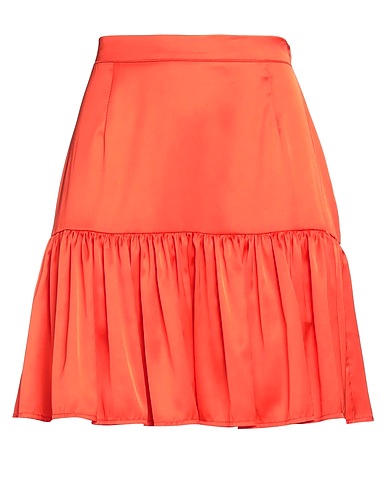 OLLA PARÉG Minigonna Rosso pomodoro 97% Poliestere, 3% Elastan