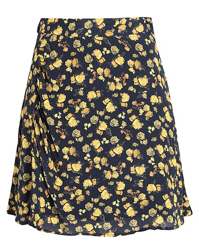 TOMMY HILFIGER Mini skirt Midnight blue 100% Viscose