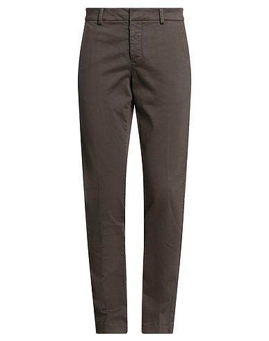 ROSSOPURO Casual trouser Grey 95% Cotton, 5% Elastane