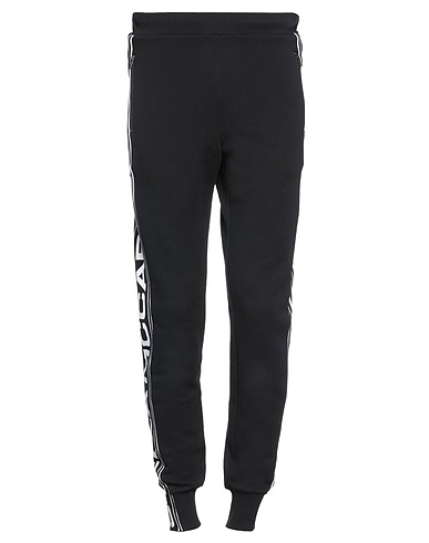 STELLA McCARTNEY MEN Casual pants Black 100% Cotton, Viscose, Polyester