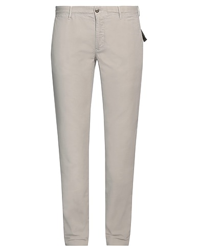 INCOTEX Casual παντελόνι INCOTEX SLACKS BY SLOWEAR Ανοιχτό γκρι 96% Βαμβάκι, 4% Ελαστάνη