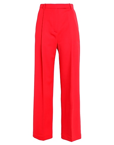 & OTHER STORIES Casual pants Red 55% Polyester, 43% Wool, 2% Elastane