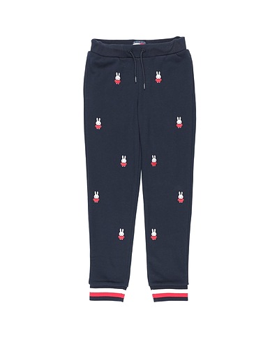 TOMMY HILFIGER Casual trouser Midnight blue 88% Cotton, 12% Polyester