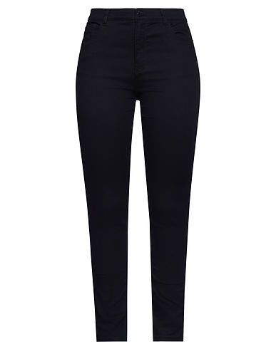 EMPORIO ARMANI Denim trousers Midnight blue 67% Cotton, 32% Polyester, 1% Elastane