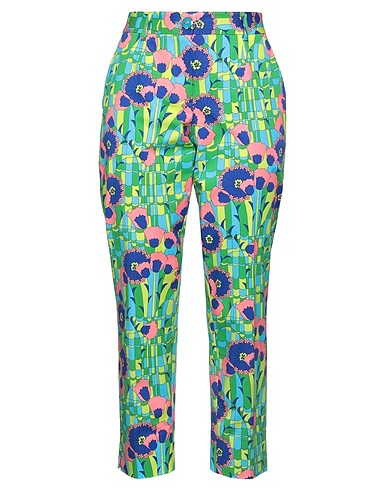 DOLCE&GABBANA Casual trouser Green 97% Cotton, 3% Elastane