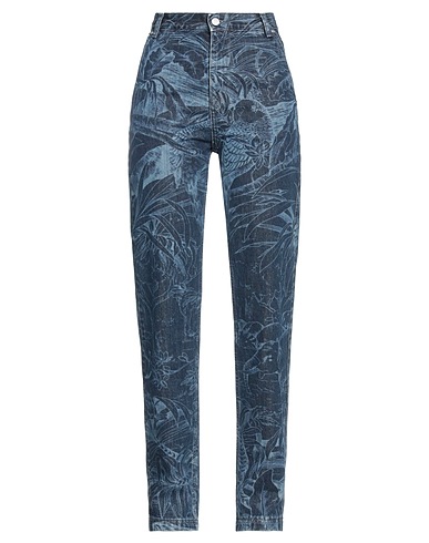 REDValentino Denim trousers Blue 100% Cotton