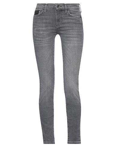 7 FOR ALL MANKIND Denim pants Black 54% Cotton, 40% Lyocell, 4% Elastomultiester, 2% Elastane