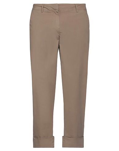 HOMEWARD CLOTHES Casual trouser Light brown 97% Cotton, 3% Elastane