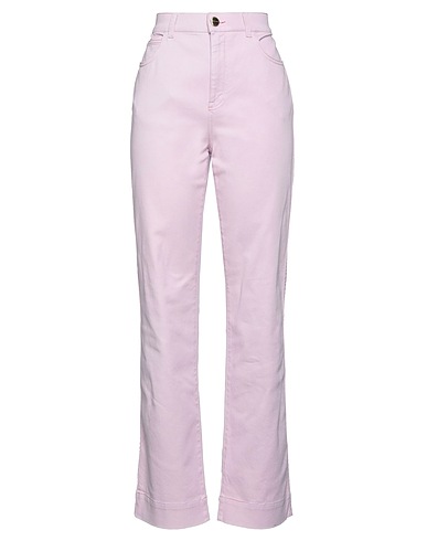 MISSONI Denim pants Pink 97% Cotton, 3% Elastane