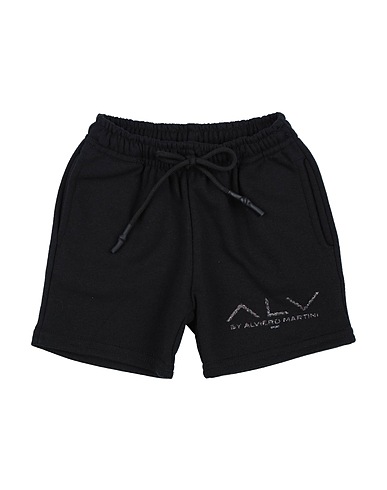 ALV by ALVIERO MARTINI Shorts & Bermuda Black 65% Cotton, 35% Polyester