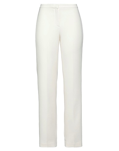 THEORY Casual pants Ivory 70% Triacetate, 30% Polyester, Recycled polyester